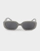 RSQ Matte Rectangle Sunglasses image number 2