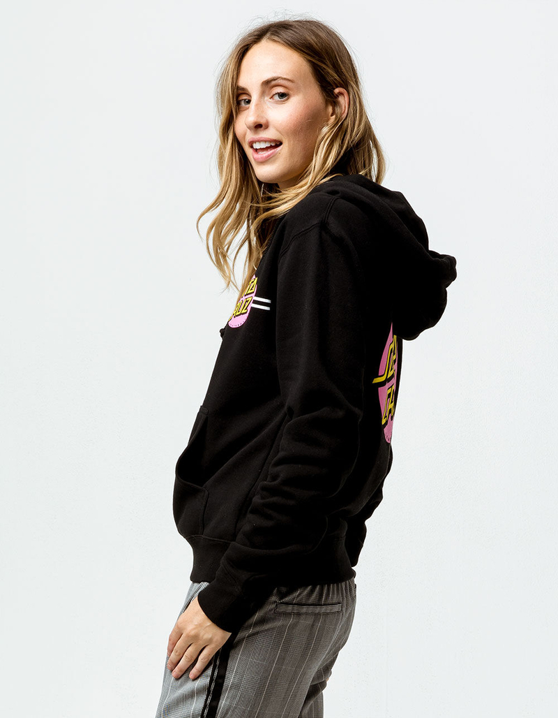 SANTA CRUZ Other Dot Black Womens Hoodie image number 2