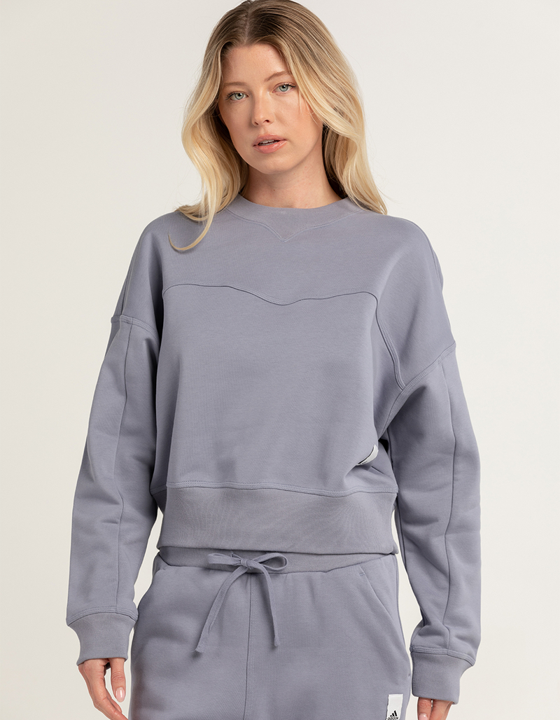 ADIDAS Lounge Womens Crewneck Sweatshirt image number 0