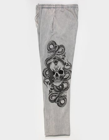 AFFLICTION Deadly Mens Wide Leg Sweatpants Alternative Image