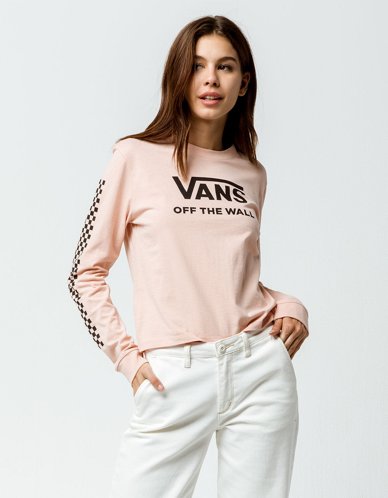 VANS Funday Pink Womens Boyfriend Tee image number 0