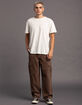 RSQ Mens Loose Corduroy Cargo Pants  image number 1