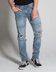 RSQ London Panel Mens Skinny Jeans image number 1