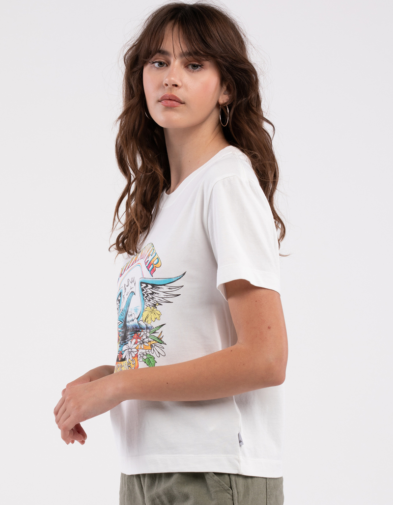 QUIKSILVER Metal Hair Womens Crop Tee image number 1