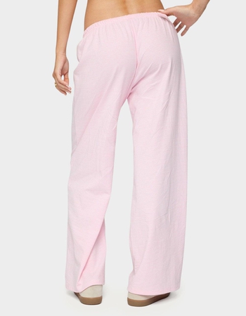 EDIKTED Petite Olivia Striped Loose Fit Pants Alternative Image