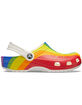 CROCS Classic Unisex Rainbow Stripe Clogs image number 3