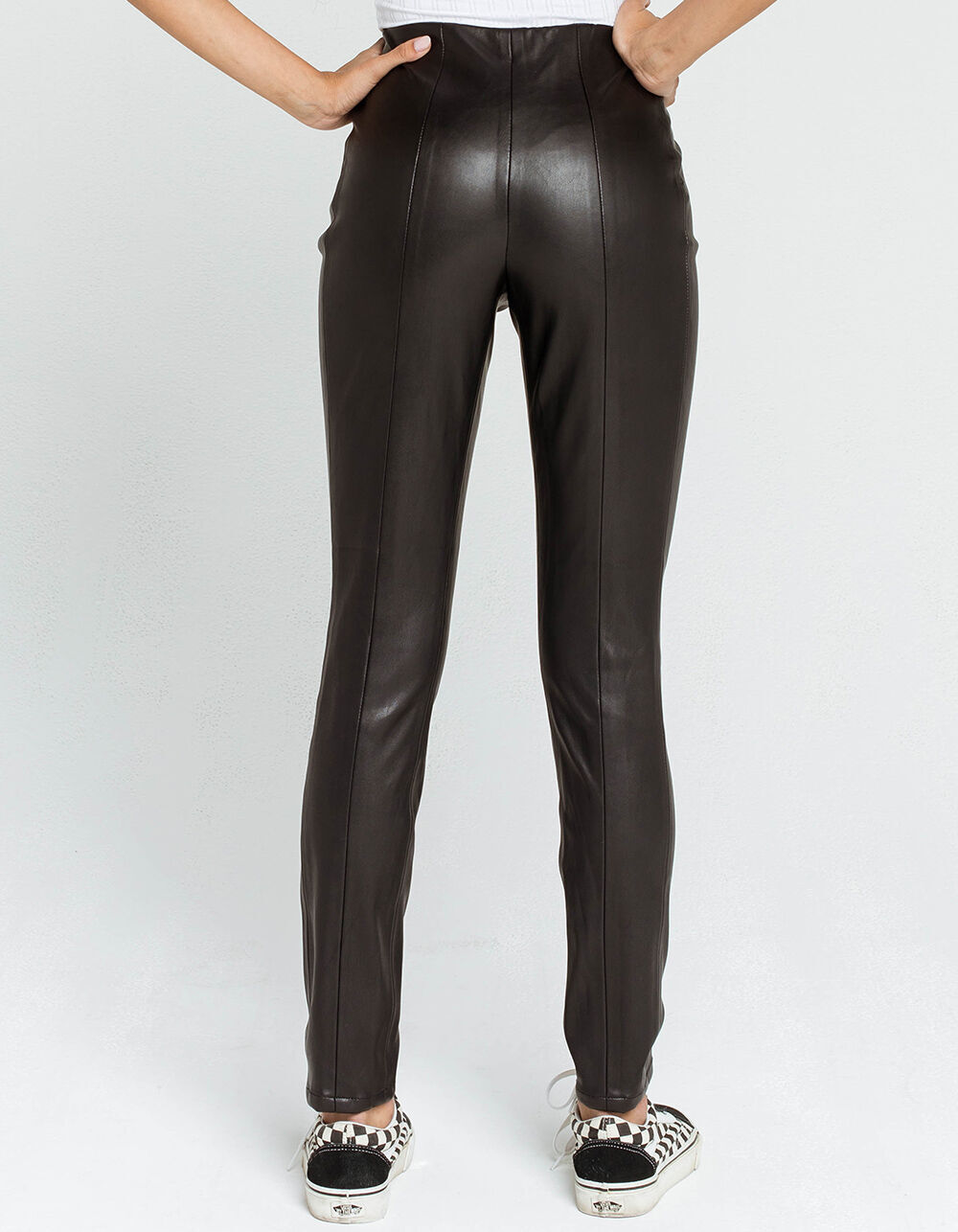 BLANK NYC Faux Leather Womens Skinny 