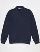 ONLY & SONS Phill Rib Mens Long Sleeve Polo Shirt image number 1