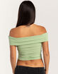RSQ Womens Off The Shoulder Top image number 4