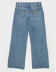 RSQ Girls Low Rise Embroidered Pocket Wide Leg Jeans image number 2