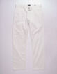RVCA Week-End Stretch White Mens Pants image number 1
