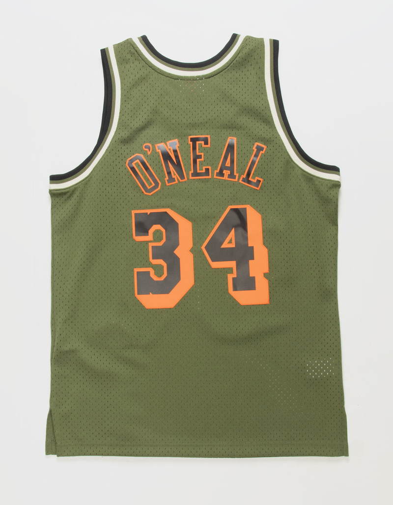 MITCHELL & NESS NBA Flight Swingman Shaquille O'Neal Los Angeles Lakers 1996-1997 Mens Jersey image number 1