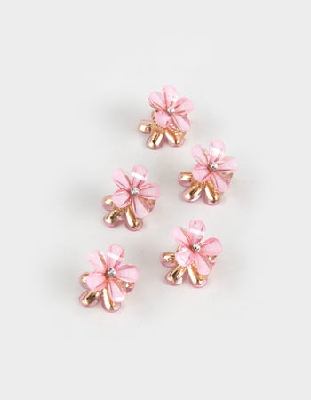 FULL TILT Mini Flower Claw Clip Set Primary Image