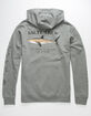 SALTY CREW Bruce Heather Gray Mens Hoodie image number 1