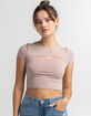 DESTINED Cutout Womens Crop Top image number 1