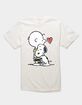 PEANUTS Snoopy Charlie Hug Unisex Tee image number 1