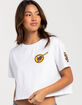 PRO STANDARD San Diego Padres Womens Crop Tee image number 2