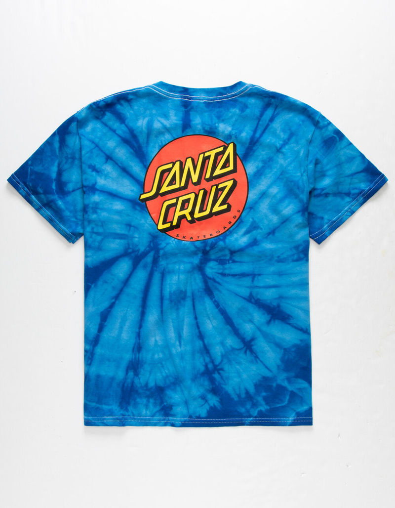 SANTA CRUZ Classic Dot Blue Boys T-Shirt image number 1