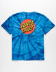 SANTA CRUZ Classic Dot Blue Boys T-Shirt image number 2