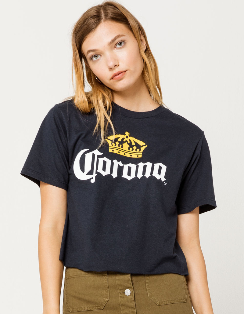 RIPPLE JUNCTION Corona Womens Crop Tee image number 0