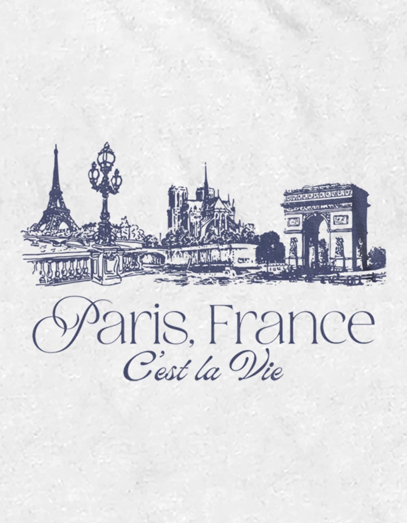 PARIS C'est La Vie Landmarks Unisex Tee image number 1