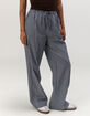 FULL TILT Womens Poplin Boxer Pants image number 3