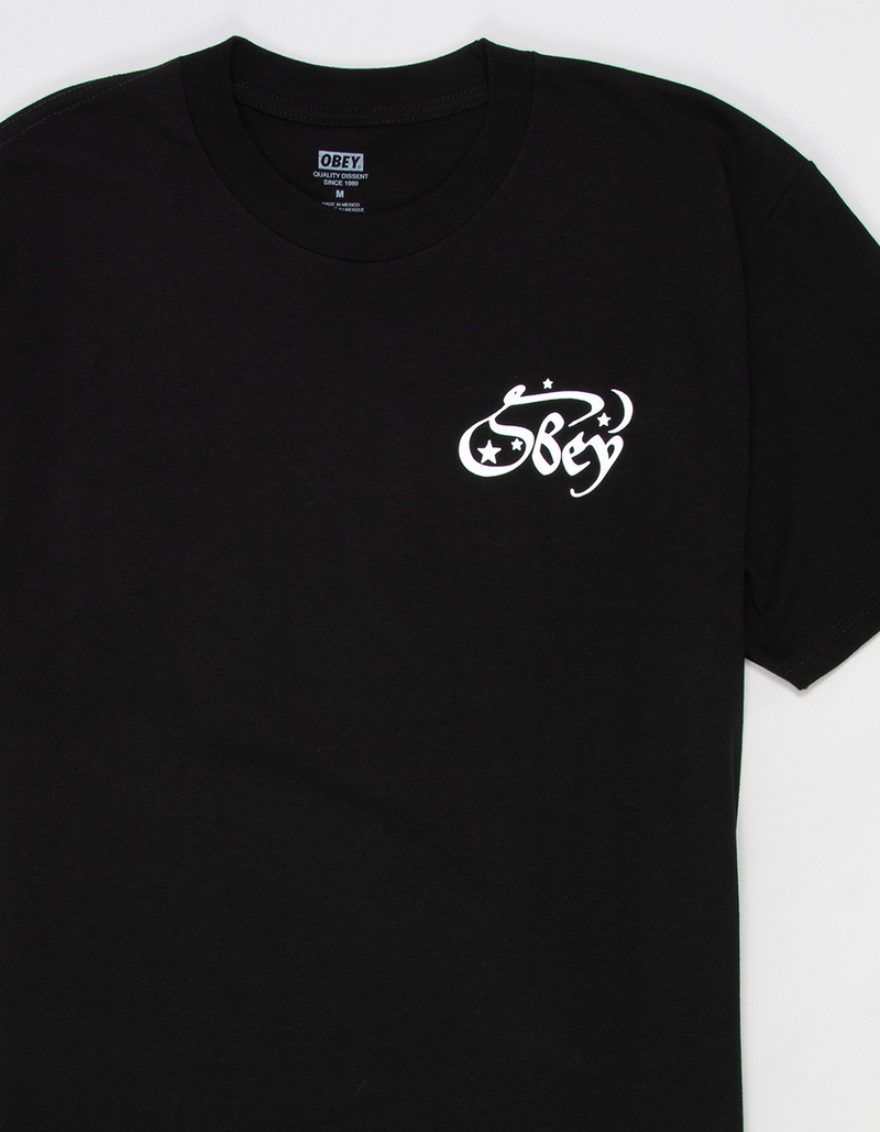 OBEY Moon & Stars Mens Tee image number 2