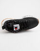 CHAMPION Life 93 Eighteen C Logo Black Leather Boys Shoes image number 3