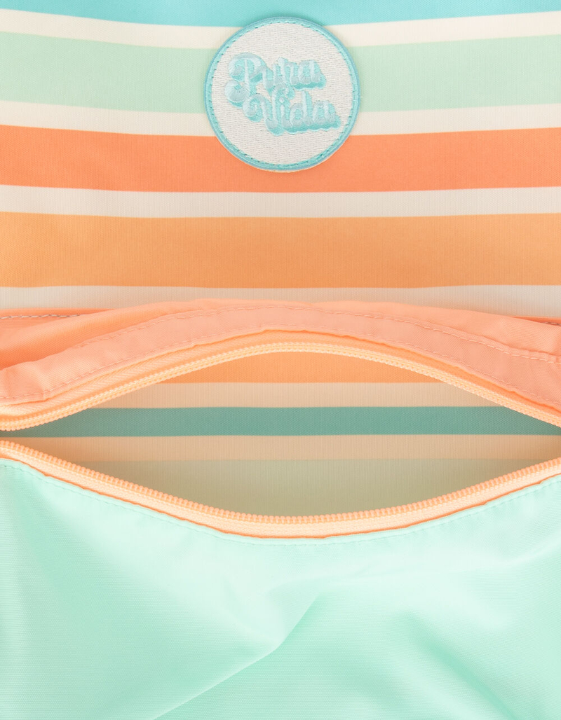 PURA VIDA Classic Stripe Backpack image number 4