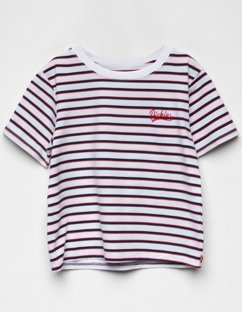 DICKIES Stripe Crop Girls Baby Tee image number 0