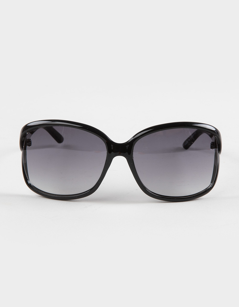 RSQ Oversized Round Plastic Sunglasses image number 1