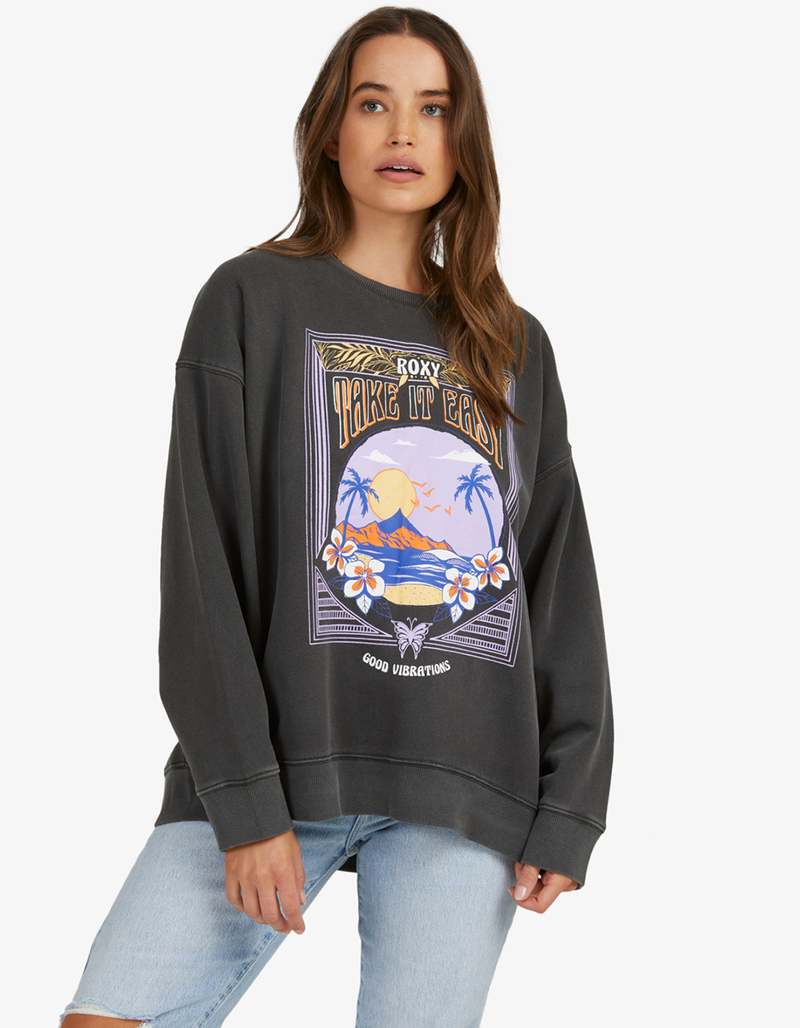 ROXY Into The night Womens Sweatshirt image number 0
