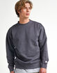 RSQ Premium Mens Black Crewneck Sweatshirt image number 3