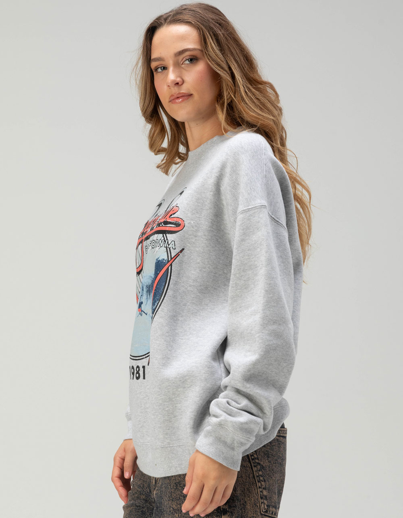 GIRL DANGEROUS Big Sur Womens Crewneck Sweatshirt image number 2