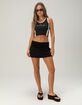 NIKE Sportswear Chill Knit Womens Mid Rise Ribbed Skort image number 1