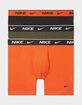 NIKE 3 Pack Everyday Cotton Stretch Mens Boxer Briefs image number 1