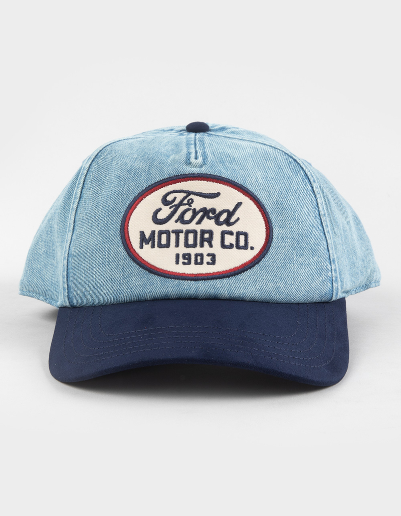 AMERICAN NEEDLE Ford Fulton Snapback Hat image number 1