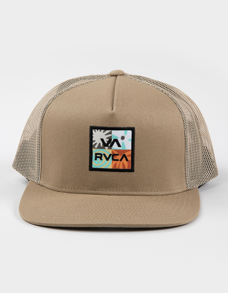 RVCA VA ATW Print Trucker Hat image number 1