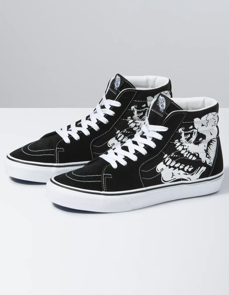 VANS TM Glow Skulls Sk8-Hi Shoes image number 0