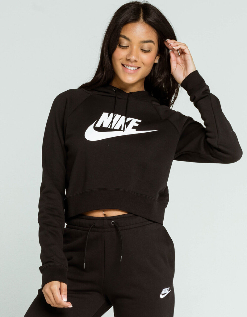 NIKE Sportswear Essential Womens Crop Hoodie image number 0