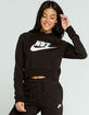 NIKE Sportswear Essential Womens Crop Hoodie image number 1