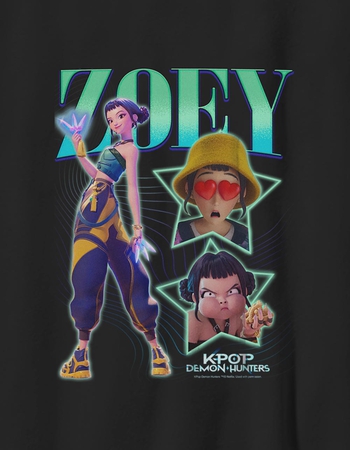 KPOP DEMON HUNTERS Y2K Zoey Unisex Kids Tee Alternative Image