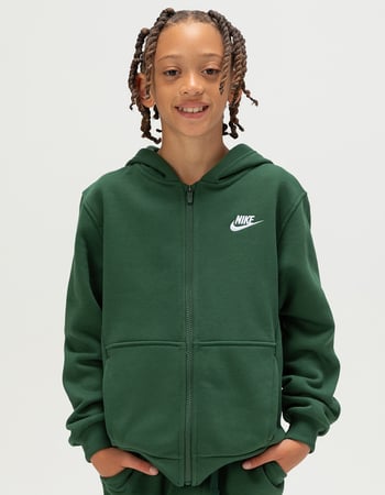 NIKE Sportswear Club Fleece Boys Zip-Up Hoodie Primary Image