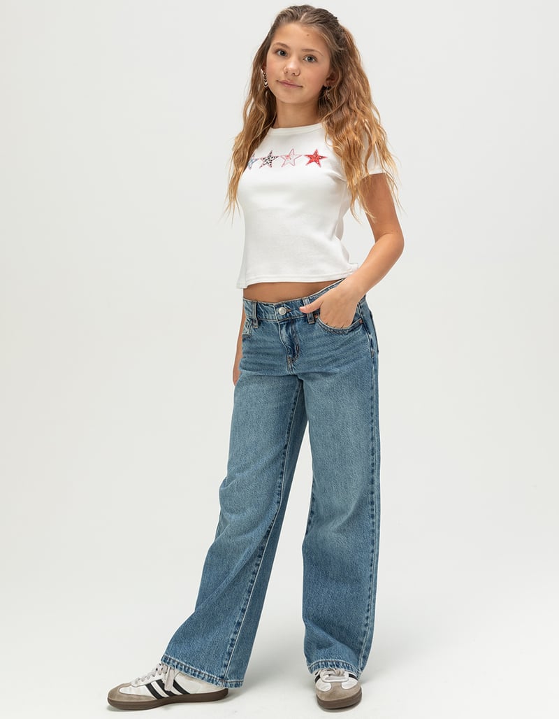 RSQ Girls Star Patchwork Tee image number 2