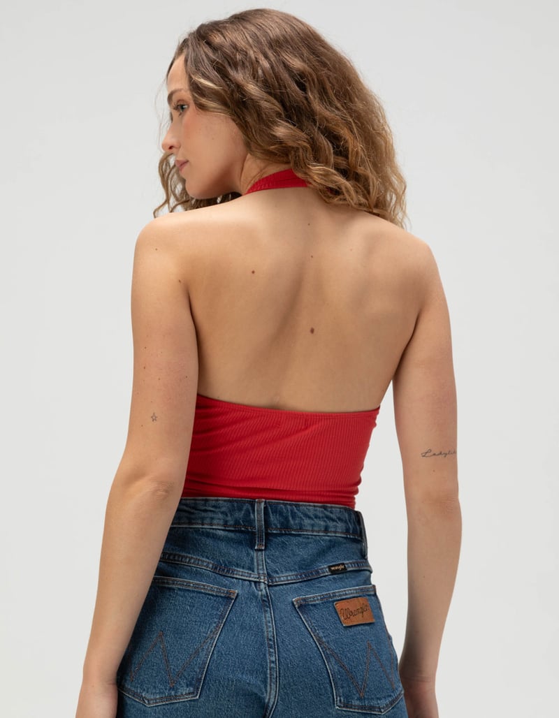 TILLYS Womens Halter Top - RED