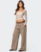 EDIKTED Heart & Bow Sheer Lace Top image number 4