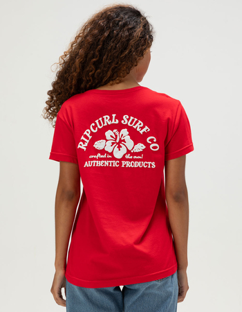 RIP CURL Hibiscus Heat Womens Tee Primary Image