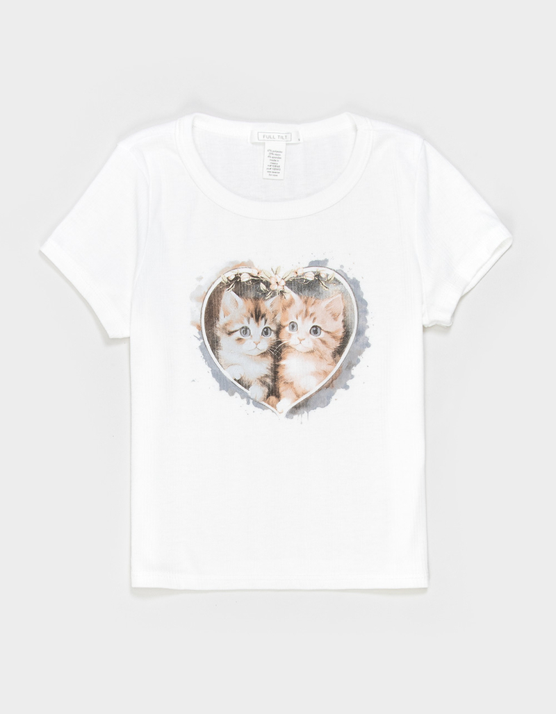 FULL TILT Kitty Girls Tee image number 0
