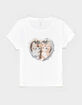 FULL TILT Kitty Girls Tee image number 1