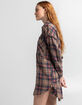 BDG Urban Outfitters Callie Rawcheck Womens Plaid Dress image number 2